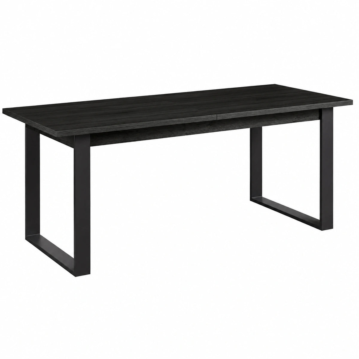 Tavolo Allungabile della Linea VITRUVIA da 8 a 10 Posti, Tavolo Sala Da Pranzo e Cucina Allungabile, (LxAxP) 180 × 76 × 91 cm, Colore Nero chalet
