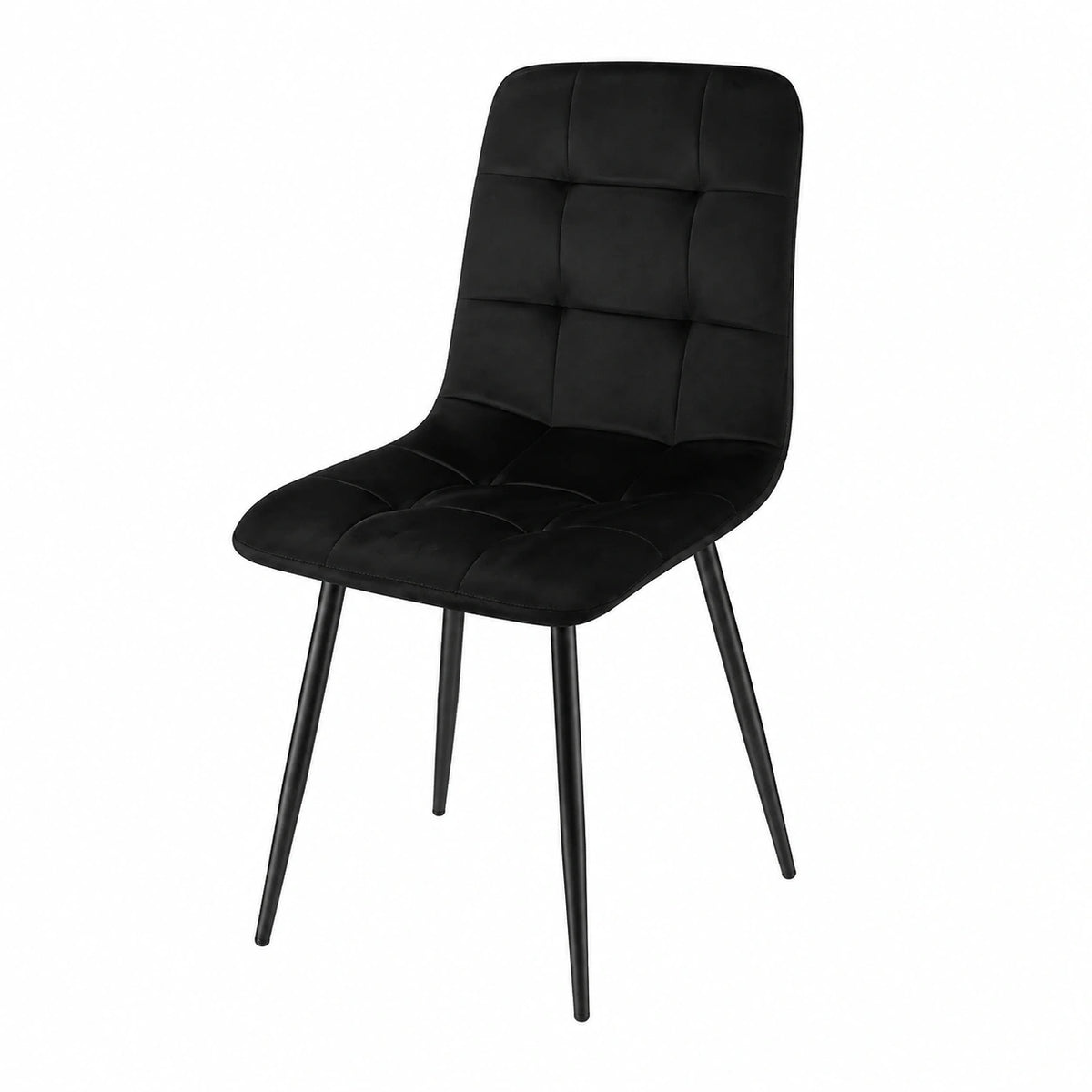 Sedie da Pranzo set di 6 Velluto Comodo Morbido, Ergonomia Struttura Robusta Moderno Facili da Montare Sedia Imbottita per Cucina Soggiorno Ufficio