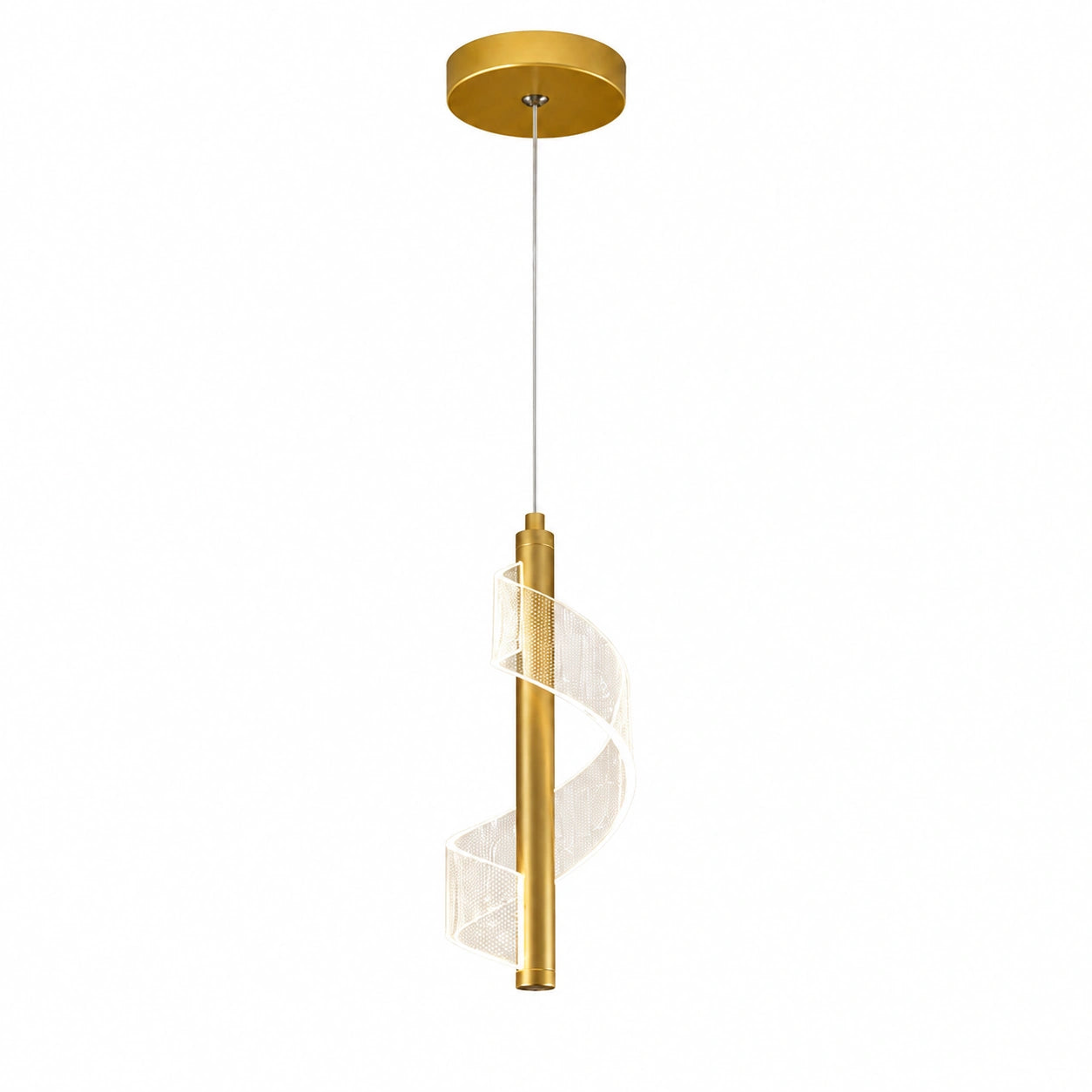 Moderno Luci sospese 4W Regolabile 3 temperatur Colori 3000K, 4500K, 6000K, Camera da letto lampada a sospensione comodino luce pendente lampadario