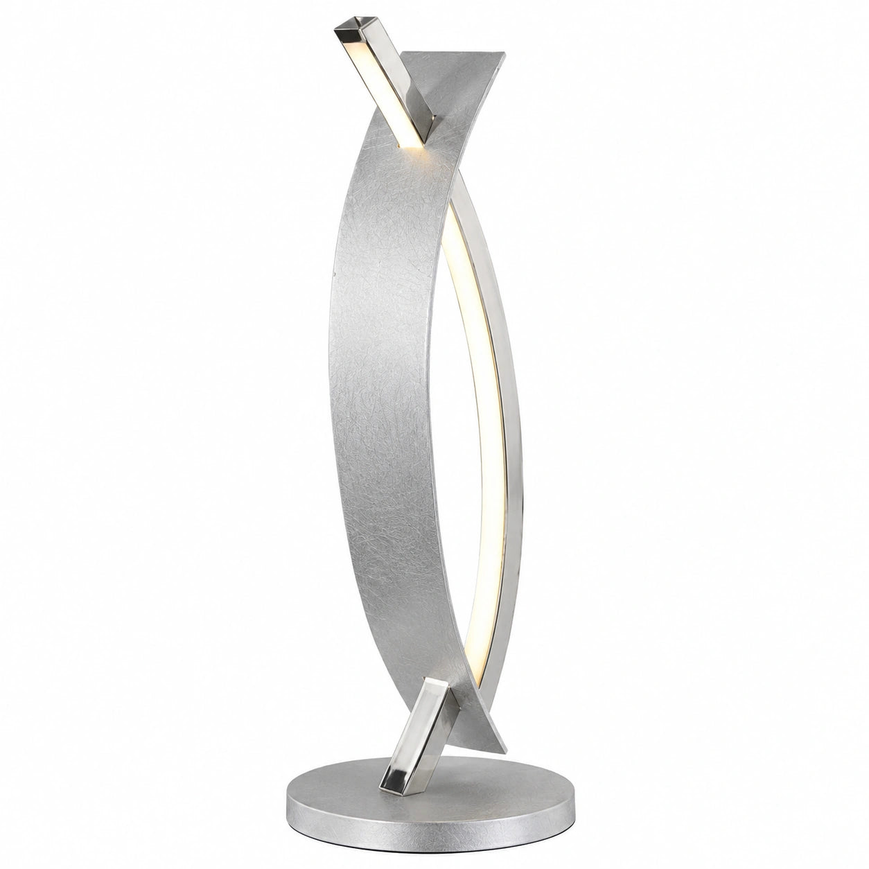 Lampada da tavolo LED dimmerabile (Moderno) colore Argento, in Metallo ad es. Soggiorno & Sala pranzo lampadina inclusa lampada