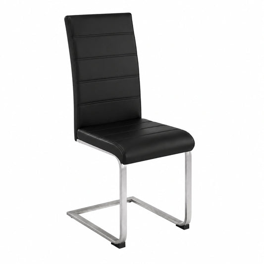 Sedie Sala da Pranzo, Schienale Ergonomico, Poltroncine in Similpelle Resistente, Sedie Sala da Pranzo Moderne Ideali per Cucina, Soggiorno e Camera
